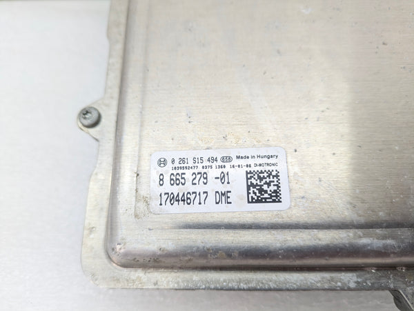 BMW F36 435xi 435i N55 DME/ECU/Engine Control Unit Computer MEVD172G 8665279