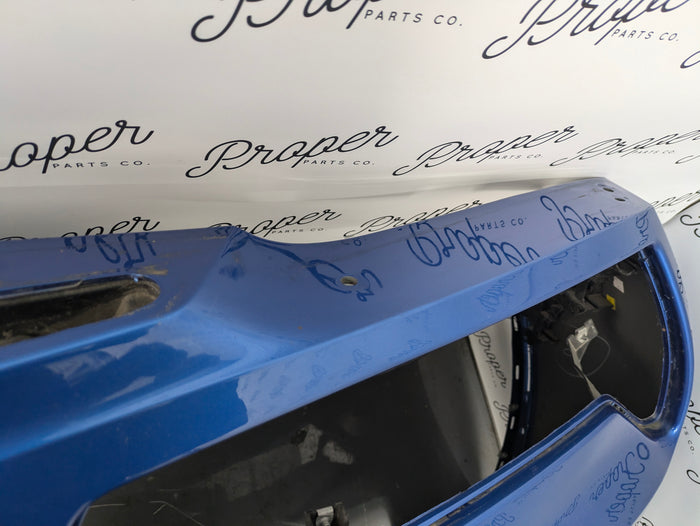 Chevrolet C7 Corvette Stingray Rear Bumper Cover Laguna Blue Tintcoat (G7H) 23452911