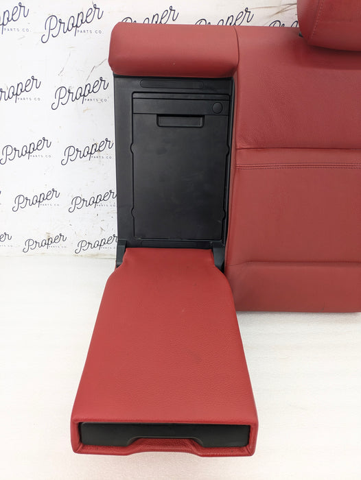 BMW E92 M Sport Interior Seats Set Coral Red Leather 8695884/6970729/6970730/9168956/6962584/7119846/7119815
