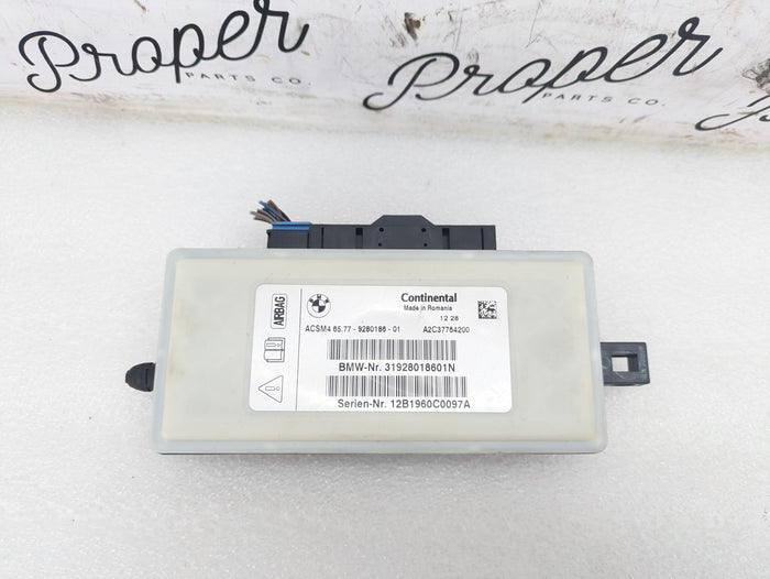 BMW F10 535xi Dashboard Airbag Control Module 9280186 *NOTE*