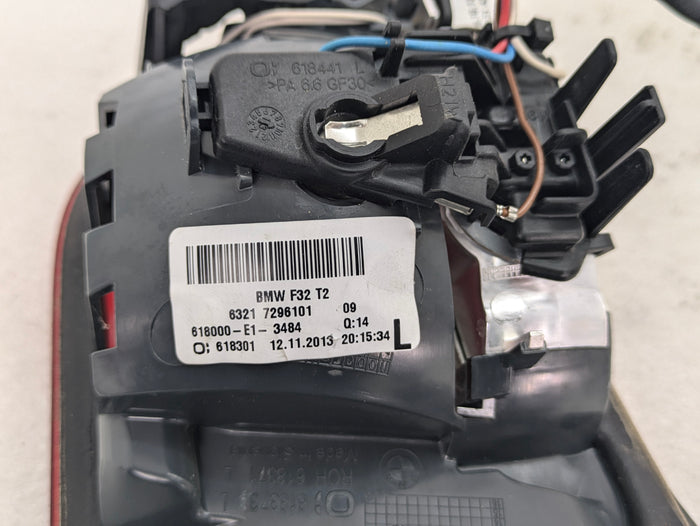 BMW F32 F36 F33 4 Series Pre-LCI Left/Driver Side Inner Trunk Tail Light 7296101