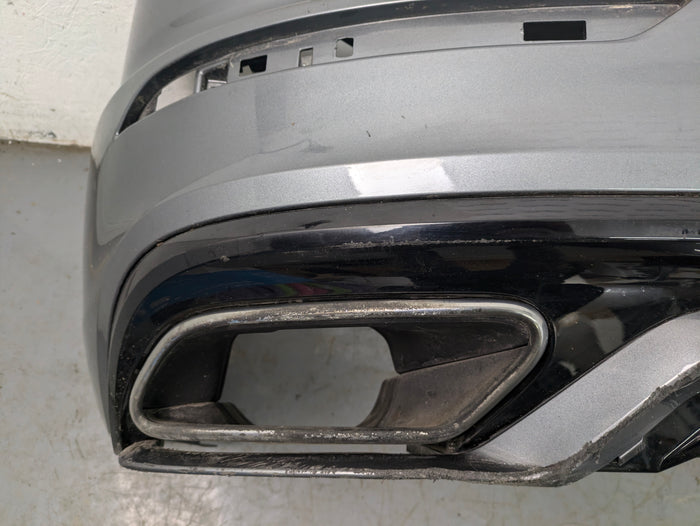 2021 Volvo V60 T6 R-Design Rear Bumper Assembly Osmium Gray Metallic (714) *DAMAGED*