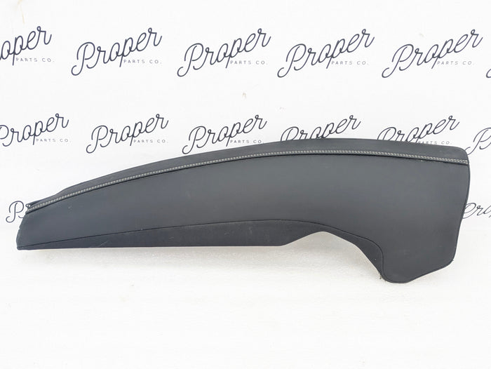 2021 Volvo V60 T6 R-Design Left/Driver Side Rear Black Leather Seat Bolster 31467787