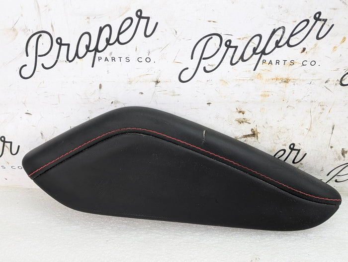 2018 Chevrolet 6th Gen Camaro 2SS Left/Driver Side Black Leather/Red Stitching Knee Pad *DAMAGED*