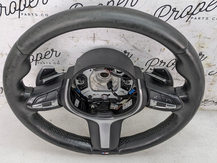 BMW F30 F32 F31 F33 F34 F36 340xi 330xi 335xi 328xi 320i M Sport Heated Leather Steering Wheel W/Paddles 3074437