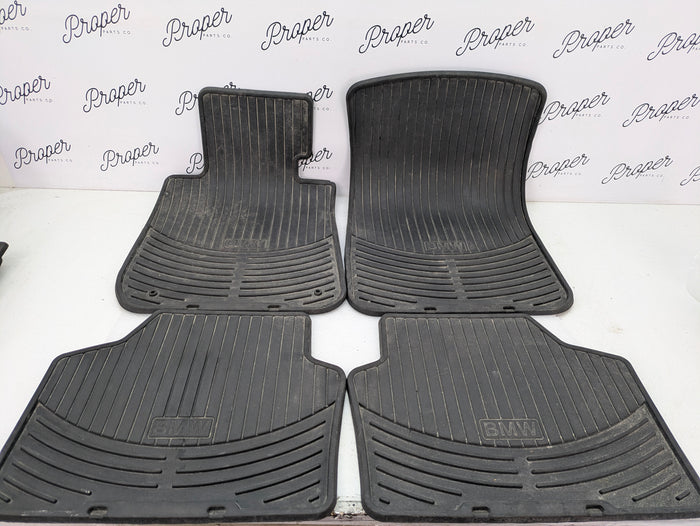 BMW E46 Coupe 330CI 325CI M3 Oem Macneil Rubber All Weather Floor Mat Set