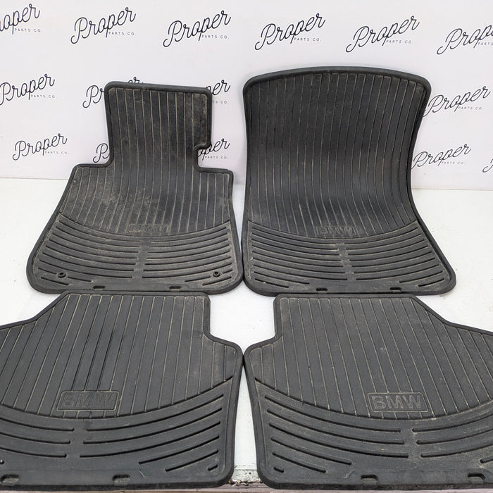 BMW E46 Coupe 330CI 325CI M3 Oem Macneil Rubber All Weather Floor Mat Set