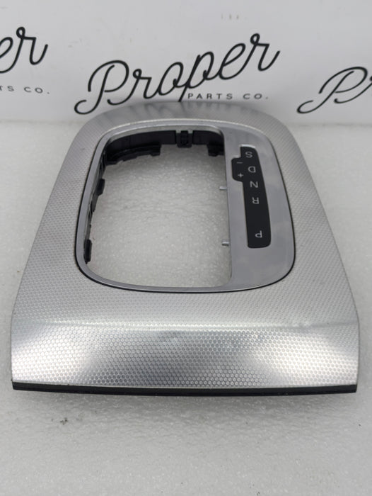 2015-2018 Audi 8U Q3 Center Console Gear Shift Trim Aluminum Mesh Bezel 8U0864261P