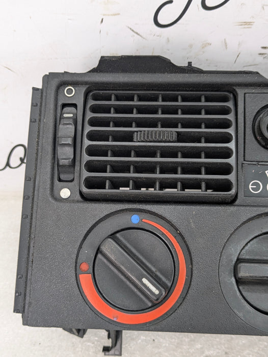 BMW E21 320i 323i 318i HVAC Climate Control Panel 64111370035 *DAMAGED*