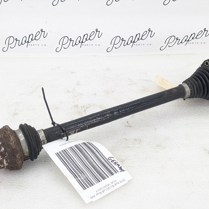 2015-2018 Audi 8U Q3 Quattro AWD Left Rear CV Axle Shaft 1K0501203F