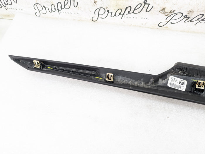 Chevrolet C7 Corvette Stingray Z51 Left/Driver Side Center Console Black Leather Trim Panel 340751AA