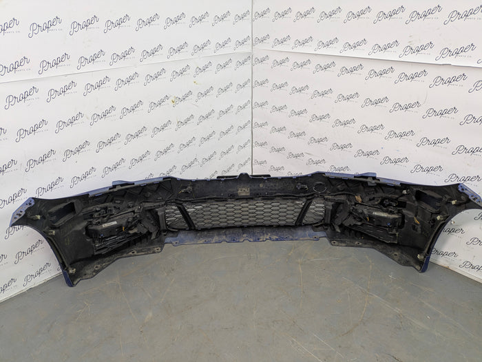 BMW G20 330ix M340ix 330ex M Sport Front Bumper W/PDC Sensors & LED Fog Lights Portimao Blue Metallic (C31) 51118099899