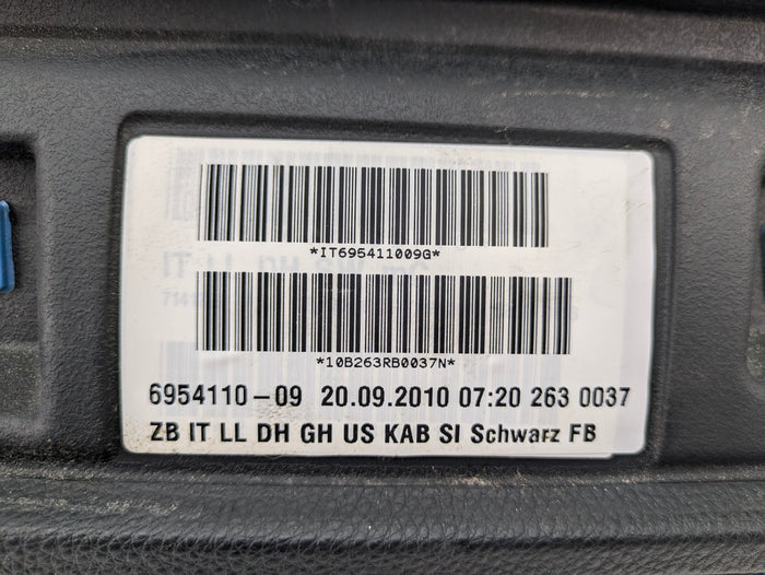 BMW E93 335is 335i 328i M3 Convertible Black iDrive/Navigation/Double Scoop Dashboard 51456954110