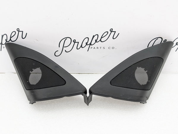 BMW E88 E82 135i 128i Left/Right Door Hifi Tweeter Speaker Trim Set Pair 51337199597/51337199598