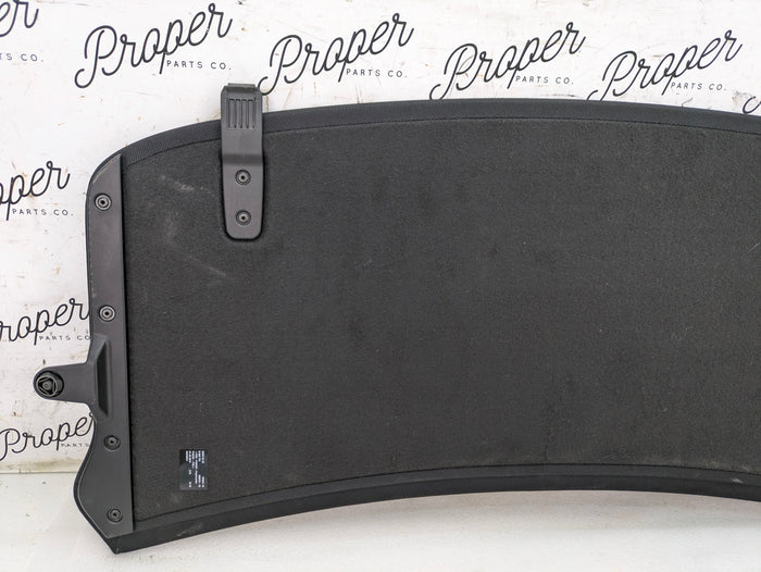 BMW F36 435xi 440xi 430xi 428xi Rear Rearward Parcel Shelf Trunk Cargo Cover Section Black 8062774