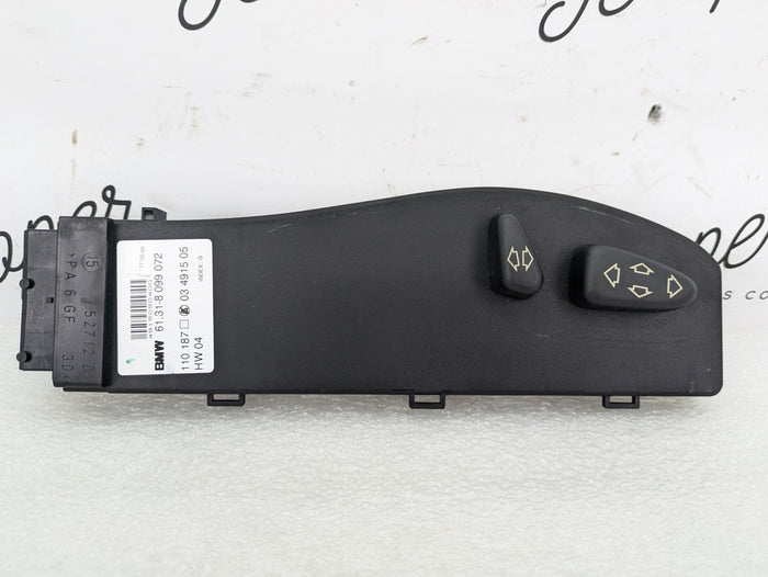 BMW E46 M3 330ci 328ci 325ci 323ci 320i Passenger Right Power Seat Adjustment Control Switch Panel 8099072