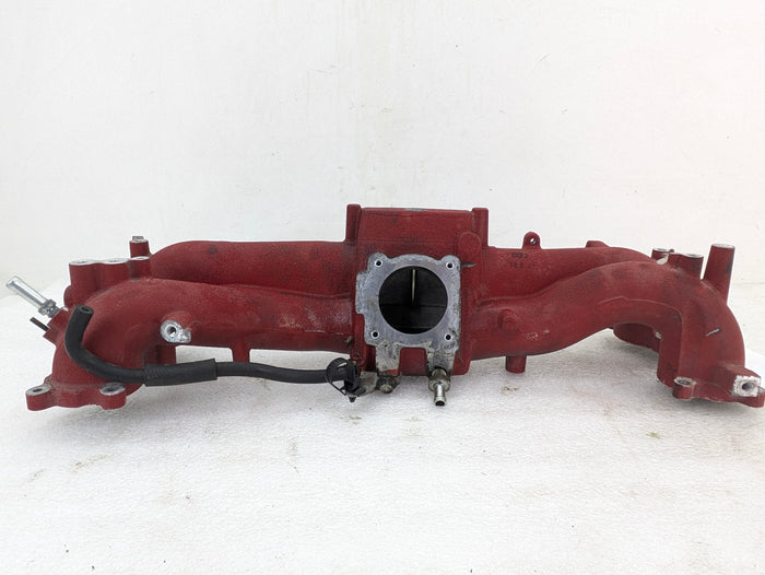 Subaru VA WRX STI EJ257 Engine Red Air Intake Inlet Manifold 14001AC360 *DAMAGED*