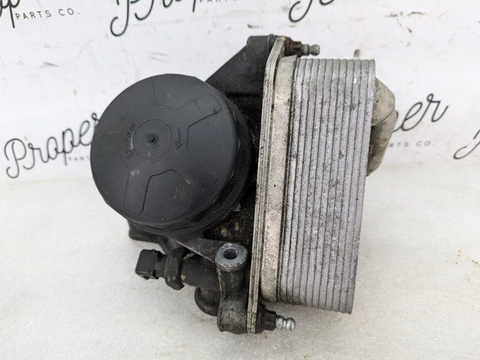 BMW E60 E61 F10 F30 F25 X3 Z4 N52 N54 Engine Oil Filter Housing & Thermostat Assembly 7516383