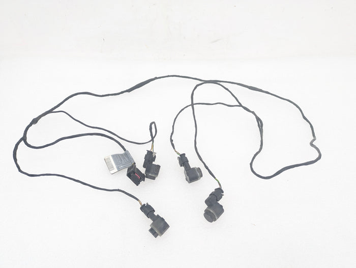 BMW E70 X5 M Front Bumper Parking Distance Control Harness & PDC Sensors Black Sapphire Metallic (475) 9205814