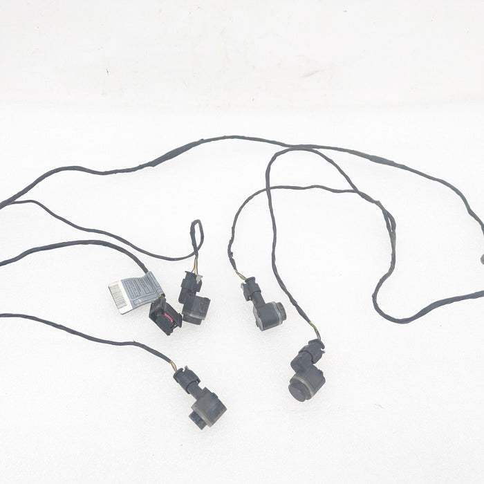 BMW E70 X5 M Front Bumper Parking Distance Control Harness & PDC Sensors Black Sapphire Metallic (475) 9205814