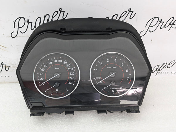 BMW F22 F23 228xi M Sport Instrument Gauge Cluster Speedometer Tachometer KPH 1912952/9295445