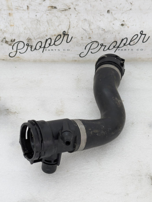 BMW F30 F32 F33 F34 F36 335xi 435xi M Sport N55 Upper Radiator Coolant Hose Pipe Line 17127604542