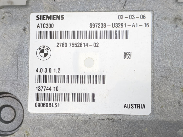 BMW E90 E91 E92 325XI Siemens Transfer Case Control Module Atc300 7552614