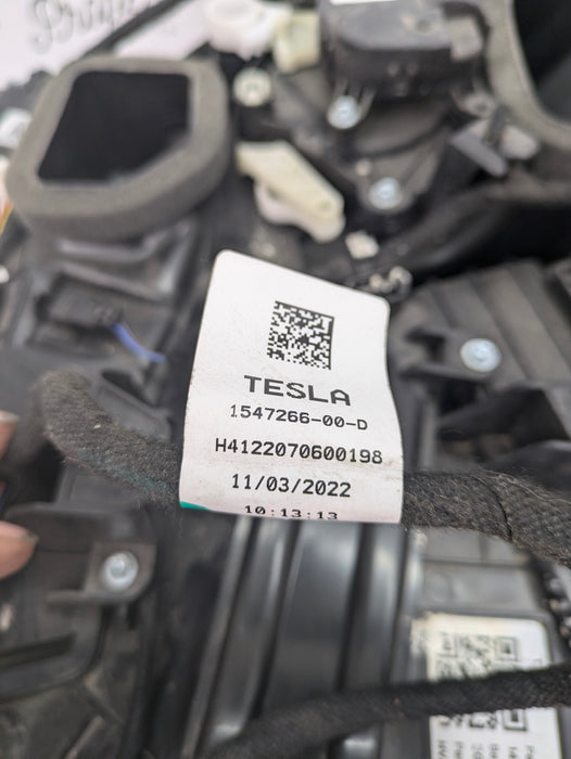 Tesla Model 3 Complete HVAC Box Assembly 1494714-00-H / 1539475-00-A / 1547266-00-D