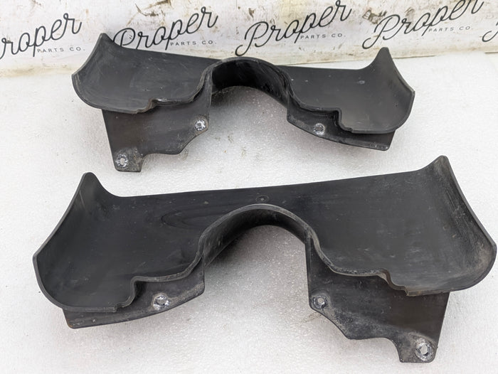 Chevrolet C7 Corvette Stringray Z51 Rear Right & Left Side Brake Caliper Air Deflector Cooling Ducts Set Pair 22782380/22782381