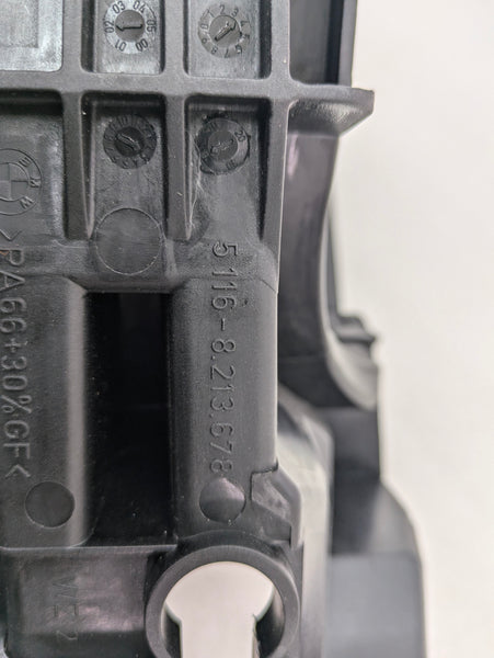 BMW E46 M3 330Ci 328i 325i 323i 320i Black Leather Center Console Armrest & Mount 8213678