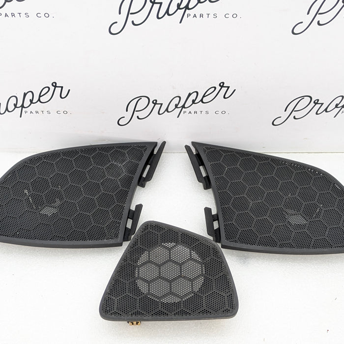 Chevrolet C7 Corvette Stingray Dashboard Audio Speaker Grille Set AMH47944/AMH02577/AMH24167
