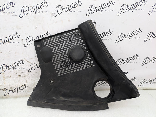Porsche 996.2 911 Carrera 4 Left/Driver Side Windshield Wiper Cowl Trim Panel 99657256102