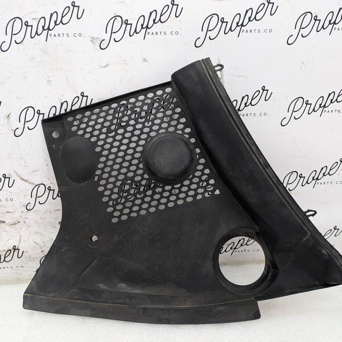 Porsche 996.2 911 Carrera 4 Left/Driver Side Windshield Wiper Cowl Trim Panel 99657256102