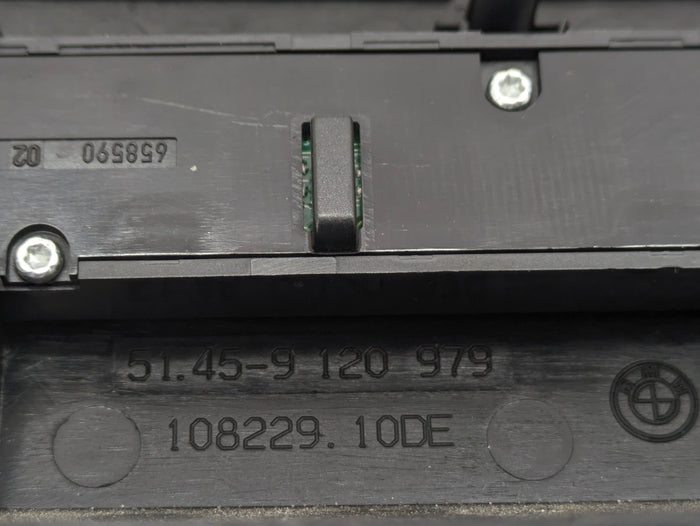 BMW E92 E90 E91 E93 3 Series Climate Control Panel Trim W/Hill Decent Button 9120979/6962596