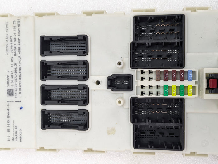 BMW F30 335xi Front Electronic Module/FEM/Body Control Module/BCM 9303544