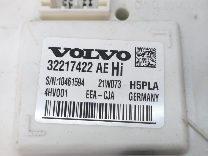 2021 Volvo V60 T6 R-Design Body Computer Control Module 31477876