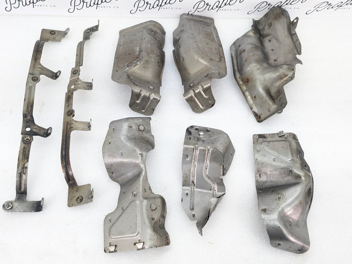 BMW E60 E61 M5 E63 E64 M6 S85 Engine Oil Pump Heat Shields & Plates Set 7835887/2282930/7835888