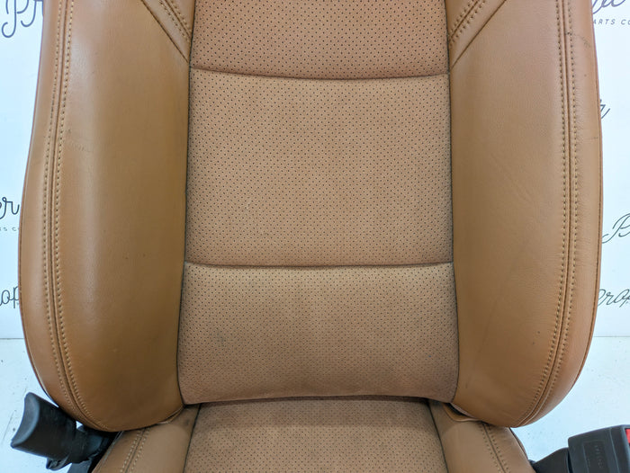 Chevrolet C7 Corvette Stingray 3LT Right/Passenger Side GT Napa Leather Heated & Vented Seat Kalahari Brown (346) *DAMAGED*