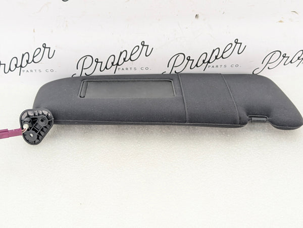 BMW E46 M3 3 Series M Sport/ZHP Coupe/Sedan/Wagon Right Side Black Cloth Sunvisor 51162699048