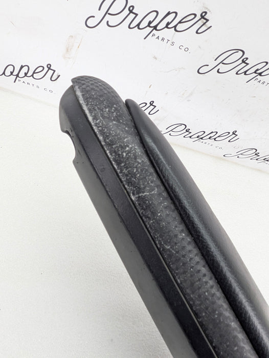 BMW E46 M3 ZHP 330Ci Coupe/Convertible Black Cube Door Handle Armrest Trim Set 51417904069/51417904070 *Damaged*