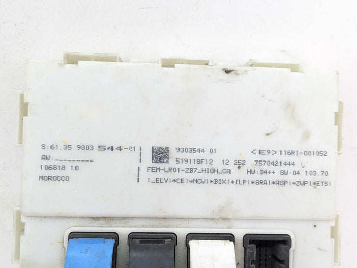 BMW F30 F31 F32 F33 F34 F36 3 & 4 Series FEM Body Control Module 9303544