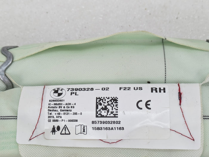 BMW F22 228xi M235xi 230xi M240xi F87 M2 Right/Passenger Side Roof Curtain Airbag 7390328