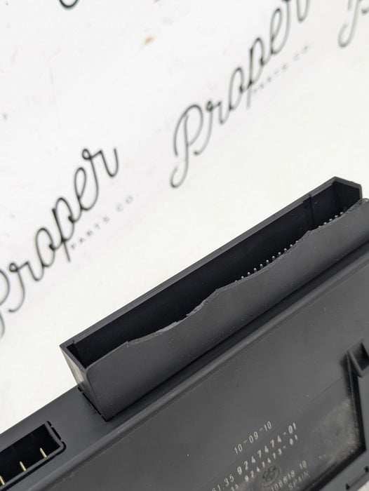 BMW E90 E91 E92 E93 3 Series Junction Box Body Control Module JBE BCM  9247474 *Damage*