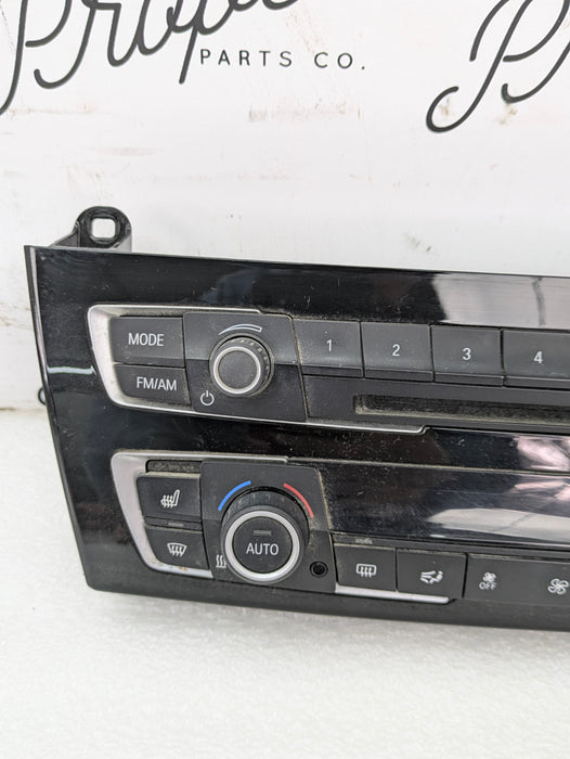 BMW F22 228xi M235xi 230xi M240xi HVAC Climate Control Panel & Radio Buttons W/Trim 9363546
