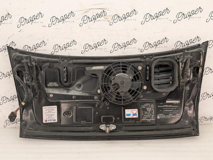 Porsche 996.2 911 Carrera 4 Complete Engine Bay Compartment Lid & Spoiler Schwarz/Black (041) 99651201101GRV
