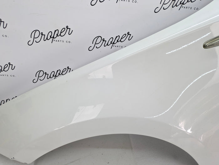 BMW E82 E88 135i 128i Left/Driver Side Fender Alpine White 3 (300) *Damaged