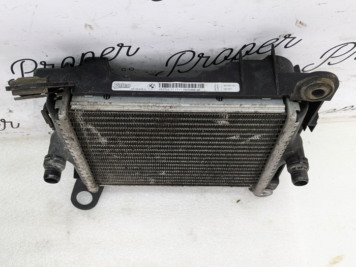 BMW F22 F23 228xi 228i M Sport N20 N26 Auxiliary Engine Oil Cooler & Plastic Shroud/Frame/Bracket 7600698/7600697