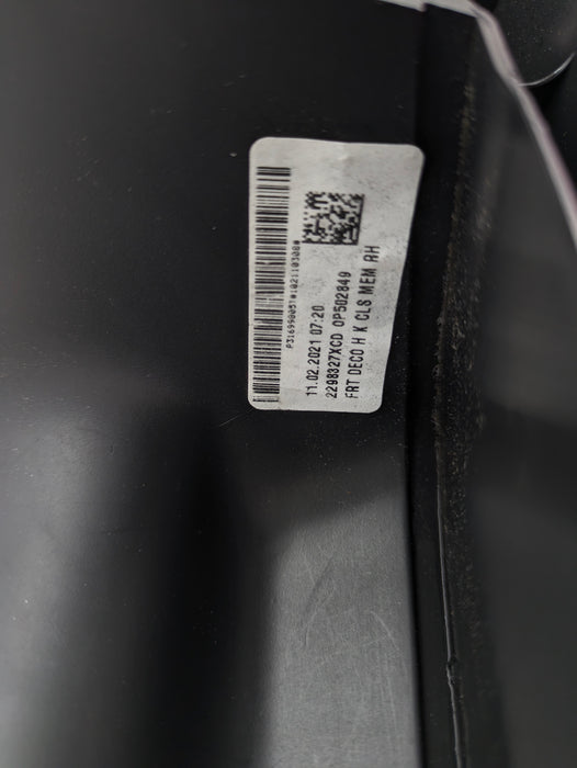 2021 Volvo V60 T6 R-Design Right/Passenger Side Front Door Arm Rest Handle