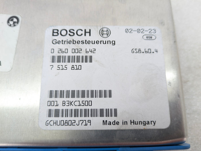 BMW E46 330ci 330i Automatic Transmission Control TCM GS.8.60.4  Module JAPAN Programmed 7516776