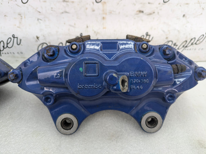 BMW F30 F31 F32 F33 F36 340 440 435 335 M sport Brembo Blue Brake Caliper Set Front & Rear